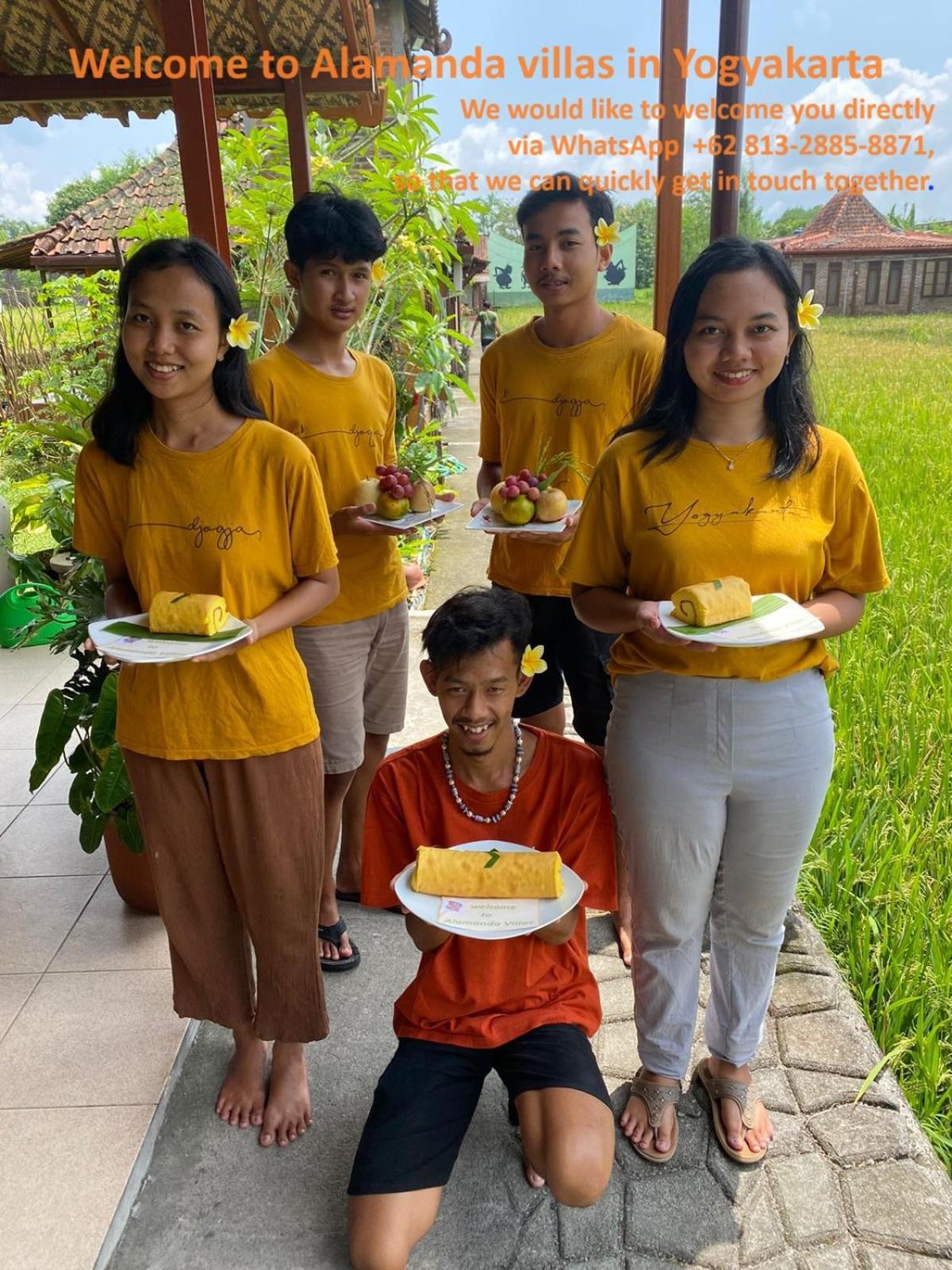 Alamanda Family Villas, Pool & Local Tours Jogyakarta Zewnętrze zdjęcie